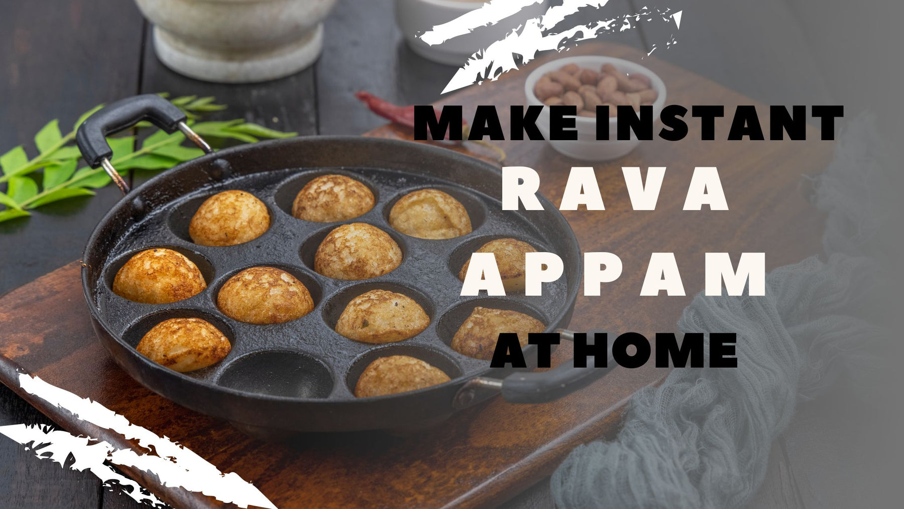 How To Make Instant Rava Appam at Home