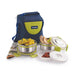 Klip Lock Vertical Aura Airtight & Leakproof Lunch Box with Bag