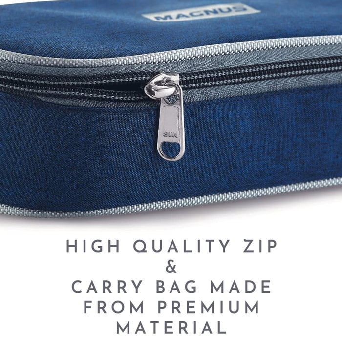 Magnus Feast 3 Leakproof Office Lunch Box with Bag (1150 ml)