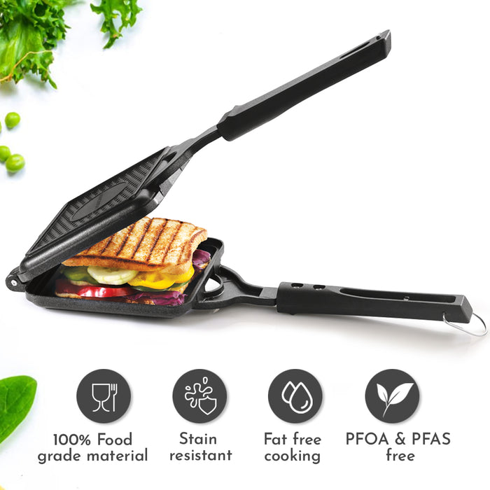 Buy Magnus Optima Non Stick Giant Toaster| Gas Compatible Toast ...