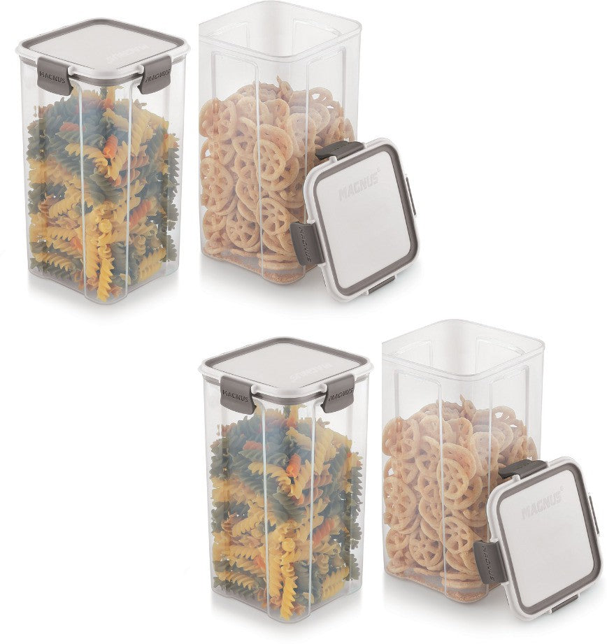 Buy Magnus Modulock Airtight Food Storage See Through Plastic ...