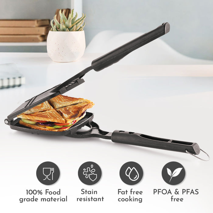 Buy Magnus Optima Aluminum Toaster for Gas Stoves Quick Heat-Up