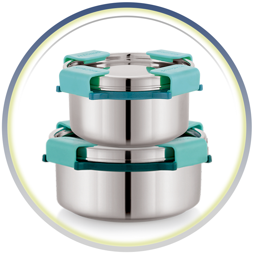 Stainless Steel Food Storage Containers