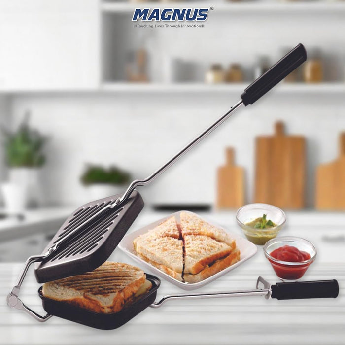 Buy Magnus Non-Stick Crunchy Sandwich Toaster with Durable Cast