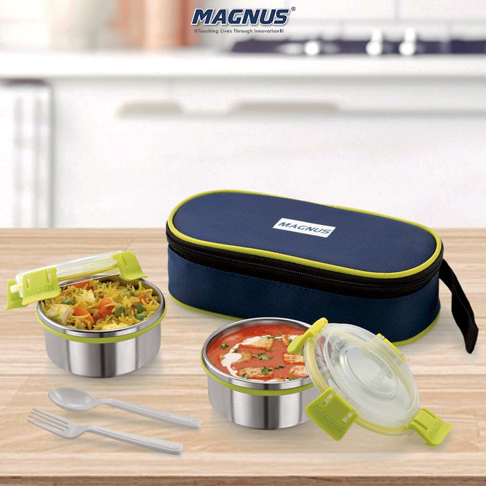 Buy Magnus Avanza Stainless Steel Lunch Box Ideal for Kids