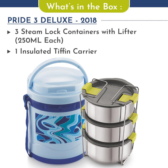 Hot Pot Lunch Box In India NanoNine Tiffiny Prime Chapati Combo