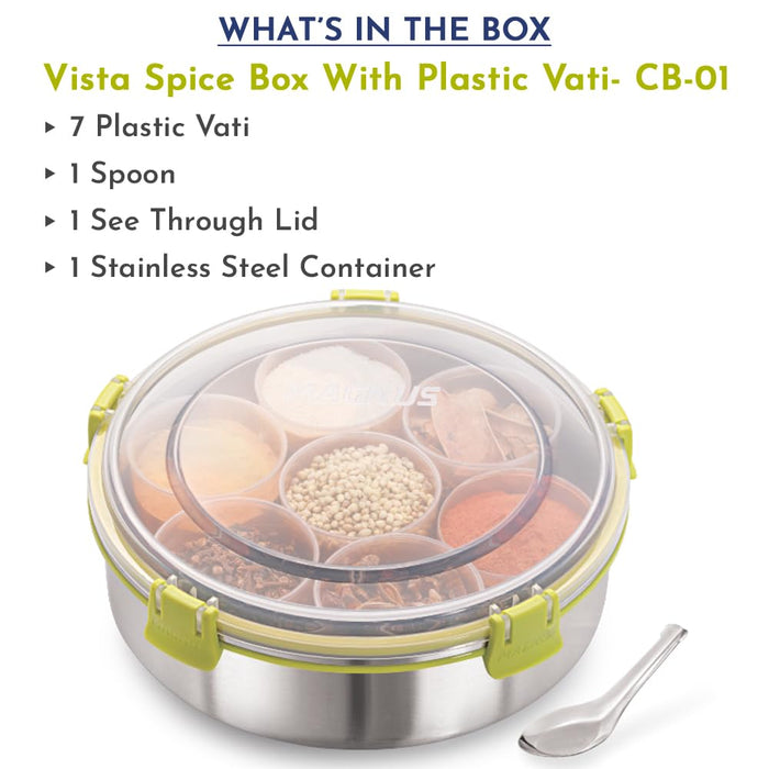 KSJONE 23,5 cm Premium Grote Indiase Kruidenblik Roestvrij Staal Masala Dabba GROTE Curry Kookkruidendoos Keuken Masala Container Kruidencontainer 9 Compartimenten Opbergset KSJONE 23,5 cm Premium Grote Indiase Kruidenblik Roestvrij Staal Masala Dabba GROTE Curry Kookkruidendoos Keuken Masala Container Kruidencontainer 9 Compartimenten Opbergset