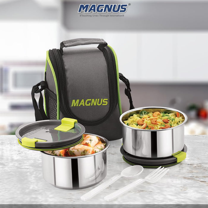 Lunchbox Lunch Backpack For Adults Magnus Opal Stainless Steel