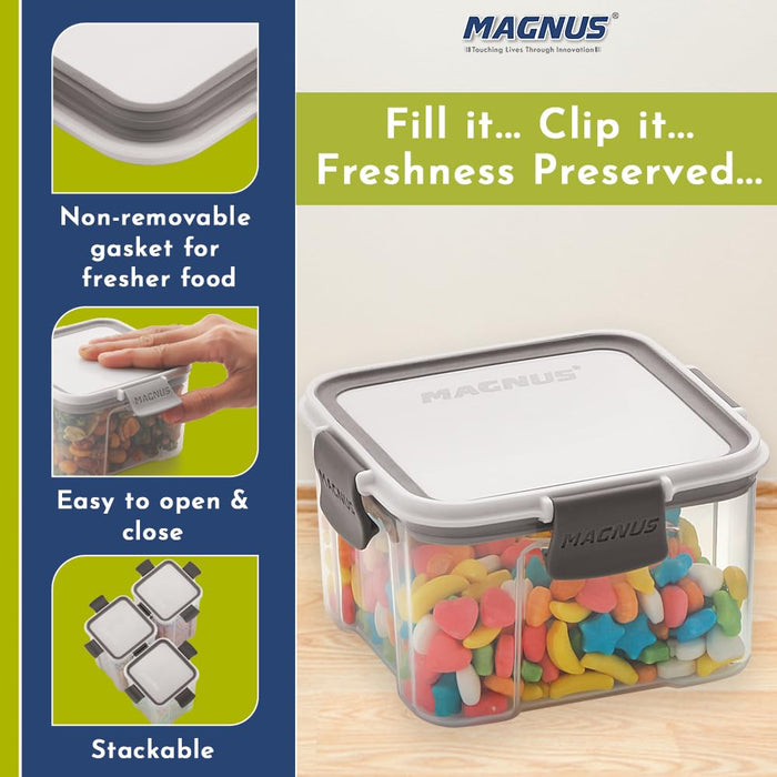Modulock Buy Magnus Modulock Airtight Food Kitchen Storage Container with ...