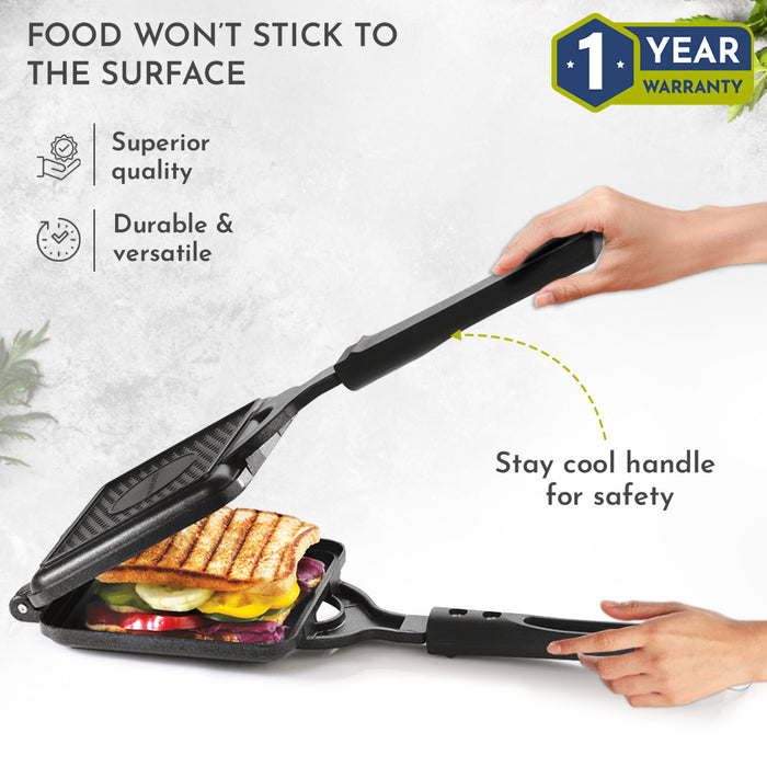 Tostadora De Pan Sandwichera Sandwich Hand Toaster,Sandwich Maker