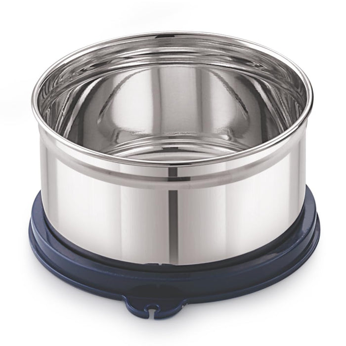 Magnus Stainless Steel Airtight Container with Easy Lock, 350ML - Kitchen Accessories Items, Lunch Box, Lunch Boxes for Office Men