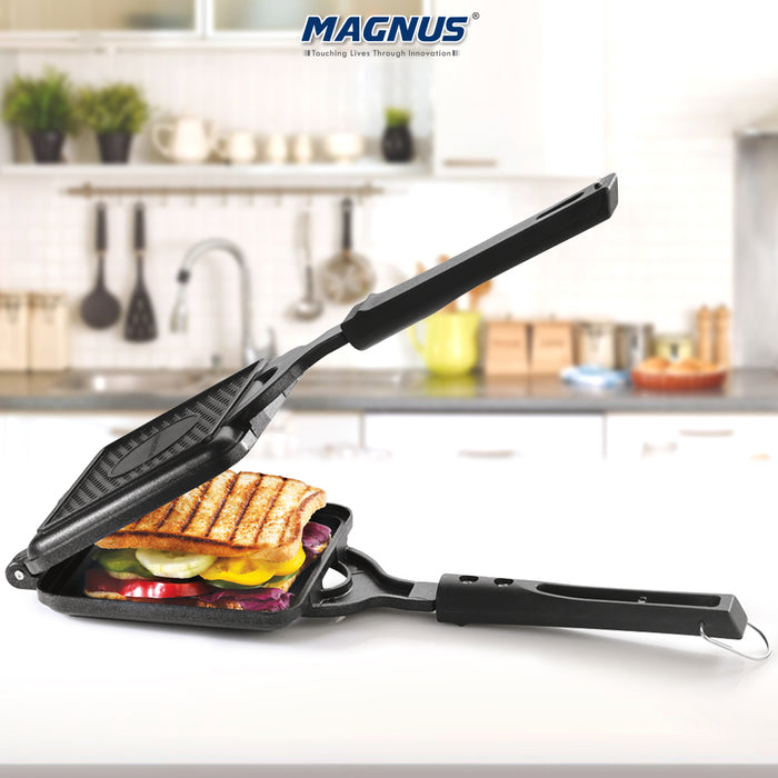Buy Magnus Optima Non Stick Giant Toaster| Gas Compatible Toast