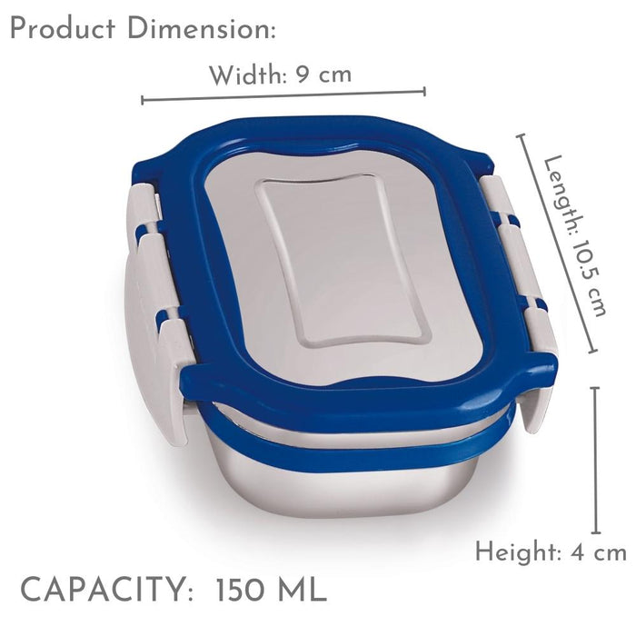 Magnus Spike Kids PP Blue Insulated Lunch Box Set