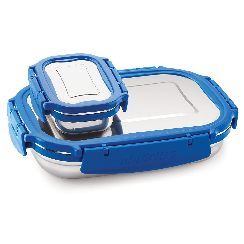 Magnus Pride 2 Deluxe Insulated Lunch Box ,500 ml Blue — Magnus