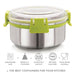 Klip Lock Airtight & Leakproof Stainless Steel Kitchen Storage Containers
