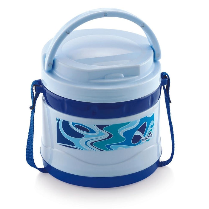 Magnus Pride 2 Deluxe Insulated Lunch Box Blue For Office & Picnic (500ml)