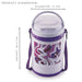 Magnus Pride 3 Deluxe Insulated Lunch Box Violet For Office & Picnic (750 ml) 