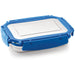 Magnus Stainless Steel Lunch Box with Detachable Clips Bolt (550 ml)